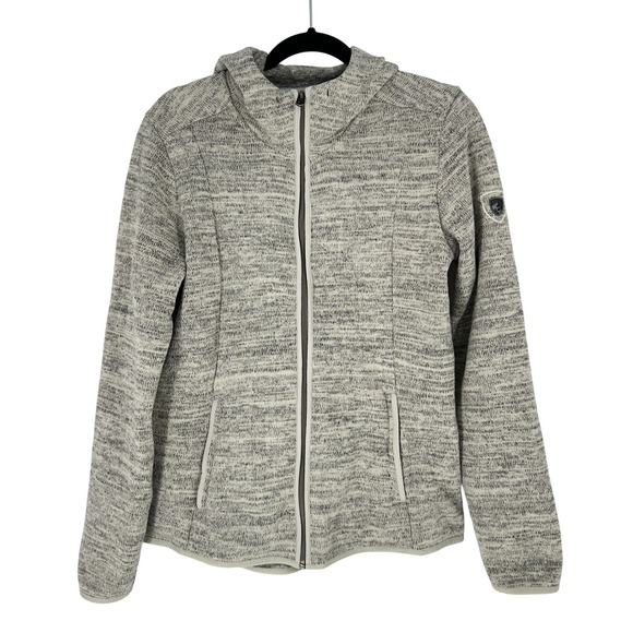 Kuhl Jackets & Blazers - KUHL Ascendyr Hoodie Womens Medium Gray Full Zip Long‎ Sleeve Style #4376
